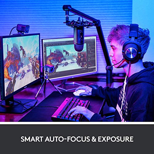 Caméra Web HD 1080P StreamCam Graphite pour diffusion en continu 60 images/s