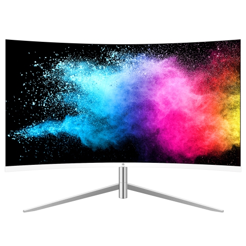 Z-EDGE  U24C 24" 1080P Full HD 75Hz Curved Monitor - In White