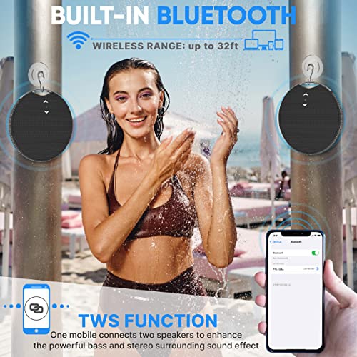 Portable Magnetic Bluetooth Speaker Mini Loud Wireless Streaming