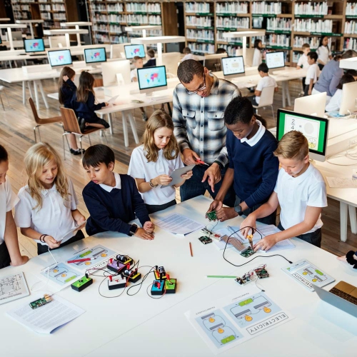 Sntieecr STEM Physics Electric Circuit Learning Starter Kit, Science Lab Basic Electricity Magnetism Experiment Educatio