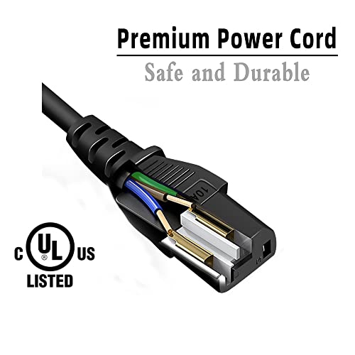 Amplifier Power Cable Cord Compatible Guitar Amp, ION iPA76C iPA76A iPA76S IPA23 Block Rocker, Block Party & Live, Job Rocker, Explorer Portable