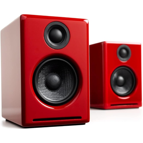 AUDIOENGINE  A2+ Next Gen Home Music System W/ Bluetooth Aptx-HD - In Red