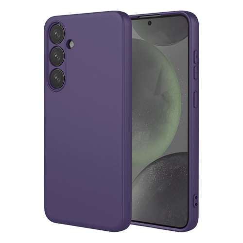 PANDACO Soft Shell Matte Violet Case for Samsung Galaxy S23 FE