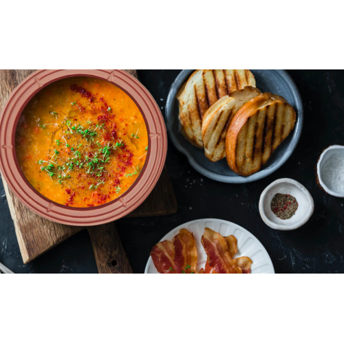 Plat en grès intelligent MulticrRocks et marmite 6,5&nbsp;qt de Vitalay