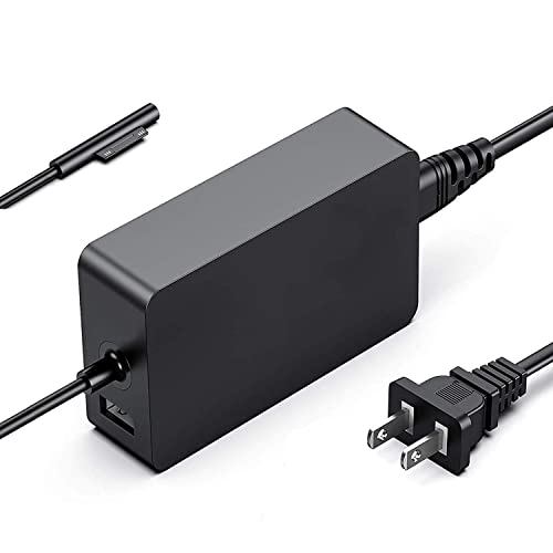 Surface Pro Charger Compatible with Microsoft Surface Pro Charger, Surface Charger, Surface Pro 7 Charger, New Surface Pro 8/X/7/6/5/4/3, Surface