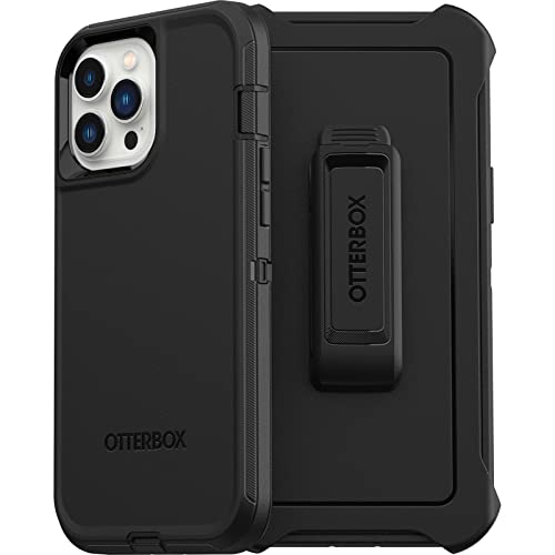 DEFENDER SERIES SCREENLESS EDITION Case for iPhone 13 Pro Max & iPhone 12 Pro Max BLACK