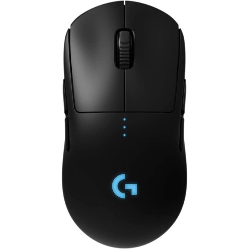 Souris de jeu sans fil G Pro de Logitech avec performance de qualité eSports, ambidextre et ergonomique