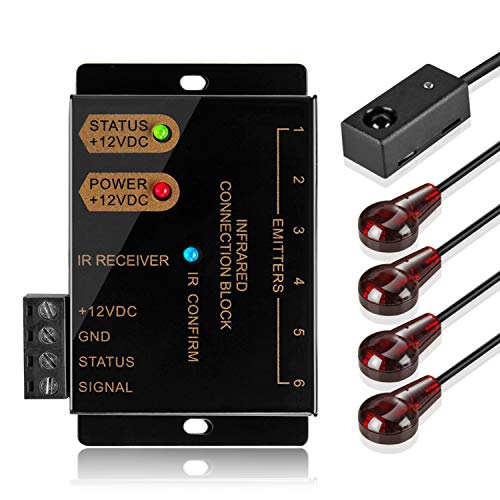 TNP PRODUCTS  Tnp Ir Repeater Extender Infrared Remote Control Hidden System Kit Infrared Ir Emitter Blaster Distribution Extension & Receiver Cable