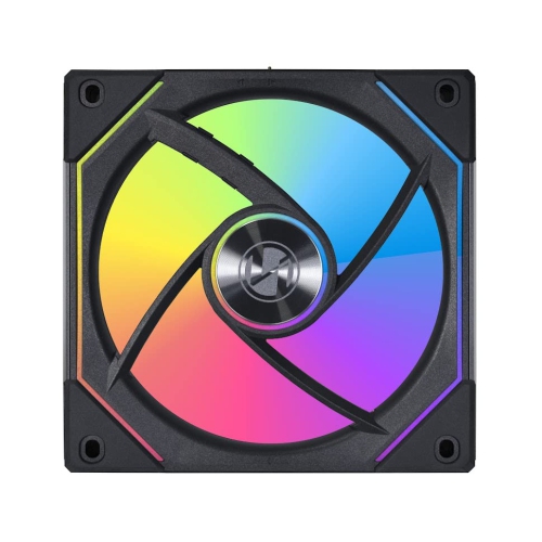 UNI Fan SL-INF 120 RGB Infinity Mirror ARGB Fan 120 mm Noir - Paquet de 1