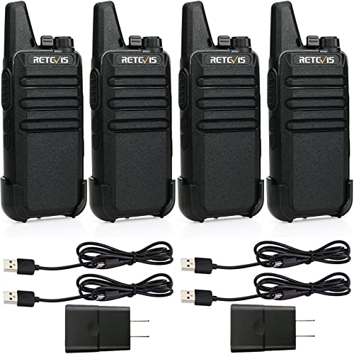 RT22 Two Way Radio Long Range Rechargeable,Portable 2 Way Radio