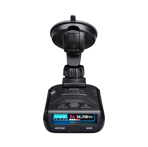 Détecteur de radar R3 d'Uniden – Détection laser longue portée, GPS intégré, affichage OLED, alertes vocales, avertissements de caméra de vitesse et