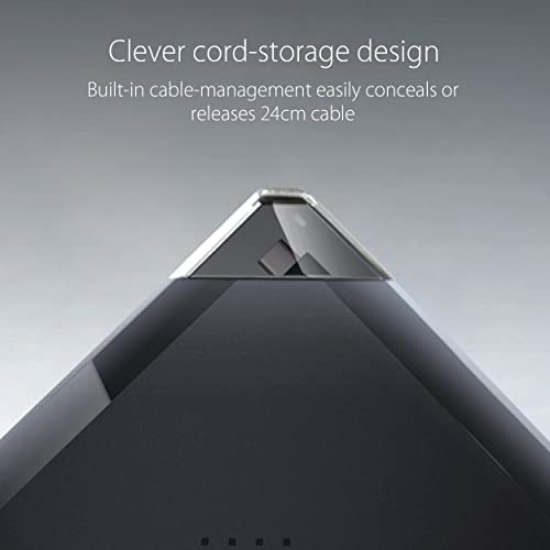ZenDrive V1M External DVD Drive and Writer with Built-in Cable-Storage Design, USB-C Interface, Compatible with Win 11 and macOS, M-DISC Support
