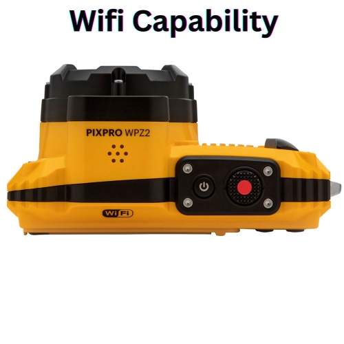 KODAK PIXPRO WPZ2 Rugged Waterproof Shockproof Dustproof WiFi Digital Camera 16MP 4X Optical Zoom 1080P Full HD Video Vlogging Camera 2.7" LCD Plus a