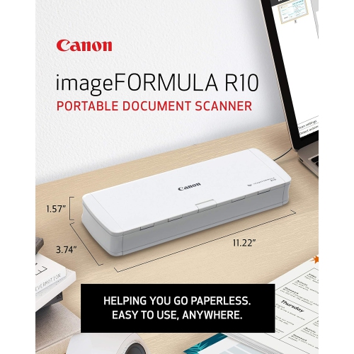 Canon imageFORMULA R10 Personal Document Scanner