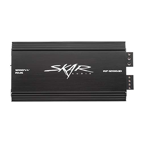 RP-1200.1D Monoblock Class D MOSFET Amplifier with Remote Subwoofer Level Control, 1200W