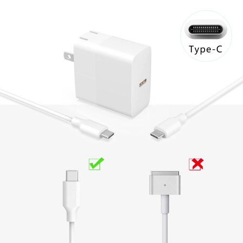 30W Charger for MacBook Air Laptop, iPad Air 4th Generation Tablet with USB C to C Charging Cable
