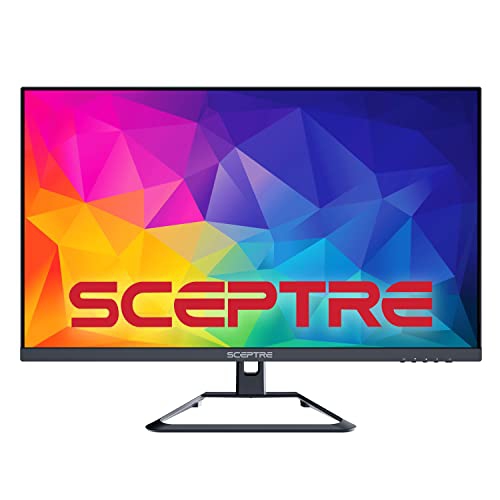 SCEPTRE  4K Ips 27" 3840 X 2160 Uhd Monitor Up to 70Hz Displayport HDMI 99% Srgb Build-In Speakers 2021 (U275W-Upt) In Black