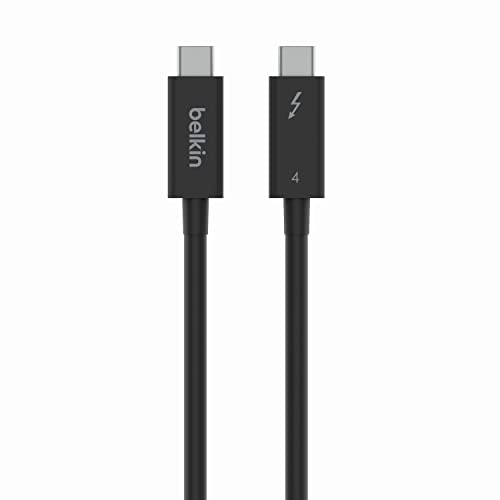 Active Thunderbolt 4 Cable, USB Type C Connection with 100W Power Delivery PD Enabled, USB 4 Compliant and Compatible with TB3 Compatible with
