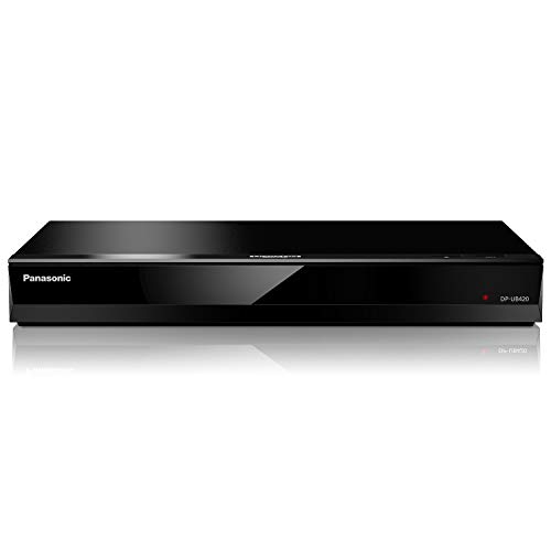 Panasonic Streaming 4K Blu Ray Player, Ultra HD Premium Video Playback with Hi-Res Audio, Voice Assist - DP-UB420-K