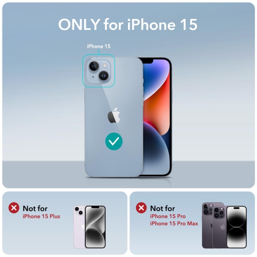 iPhone 15 Case with MagSafe, Supports Magnetic Charging, Slim Liquid Silicone Case, Shock Absorbing, Screen and Camera Protection, Cloud Series, Black