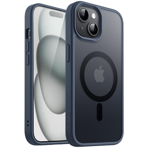 Magnetic Case for iPhone 15 Plus 6.7-Inch Compatible with MagSafe, Translucent Matte Back Slim Shockproof Phone Cover