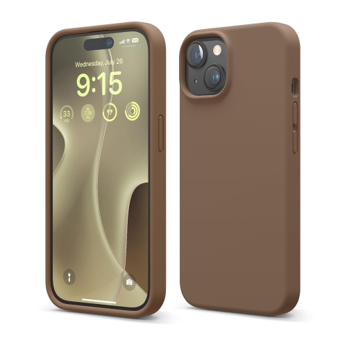 HLD  Iphone 15 Case, Liquid Silicone Case, Full Body Protective Cover, Shockproof, Slim Phone Case, Anti-Scratch Soft Microfiber Lining, 6.1 Inch