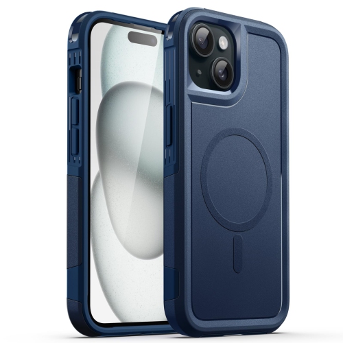 HLD  Case for Iphone 15 Plus 6.7-Inch Compatible \w Magsafe, Heavy Duty Dual-Layer Rugged Protection, Shockproof Protective Tough Phone Magnetic Cover