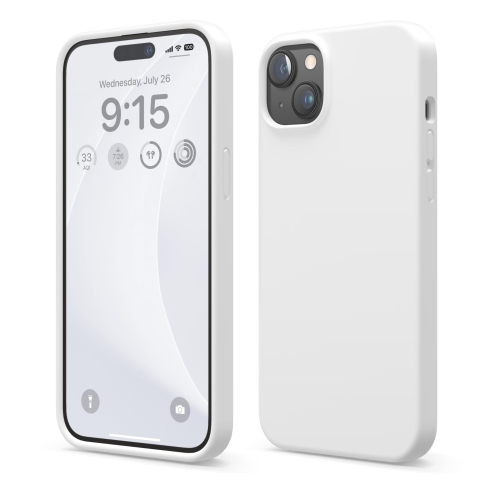 HLD  Iphone 15 Plus Case, Liquid Silicone Case, Full Body Protective Cover, Shockproof, Slim Phone Case, Anti-Scratch Soft Microfiber Lining, 6.7 Inch