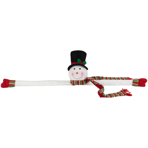 Plush Snowman Hugging Christmas Tree Topper - 45" - Unlit