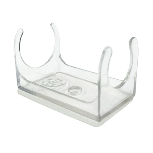 Heavy Duty Commercial Grade Sticky Clips -1.75" - Clear - Set of 25