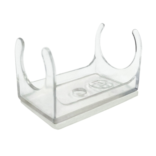 Heavy Duty Commercial Grade Sticky Clips -1.75" - Clear - Set of 25