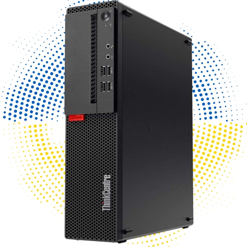 Refurbished - Desktop PC Lenovo ThinkCentre M710s SFF Computer (Intel Core i7 Processor/ 512GB SSD/ 16GB DDR4 RAM/ Windows 11 Pro) WiFi Bluetooth