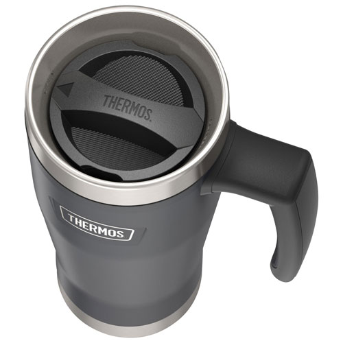 Thermos 470ml (15.89 oz.) Stainless Steel Travel Tumbler - Black