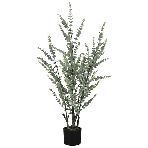 Monarch Artificial 44" Eucalyptus Floor Plant Pot Best Buy Canada