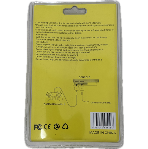 Analog PS 2 Gaming Controller