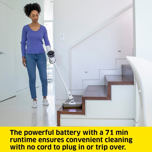 Karcher VCN 5 Cordless Vacuum Cleaner - Lightweight Stick & Handheld Vacuum Cleaner, 3-Speed Power Control, HEPA Filtration