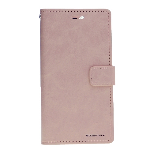 Image 1 de 3.. TopSave – Portefeuille folio en cuir avec pince magnétique et fente pour carte Bluemoon pour iPhone 15, rose doré