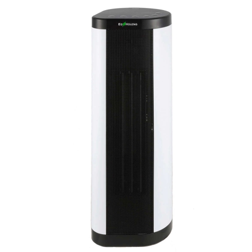 Image 1 of 5.. ECOHOUZNG Ceramic Dual-Mode Tower Heater with Vertical & Horizontal Placement Options