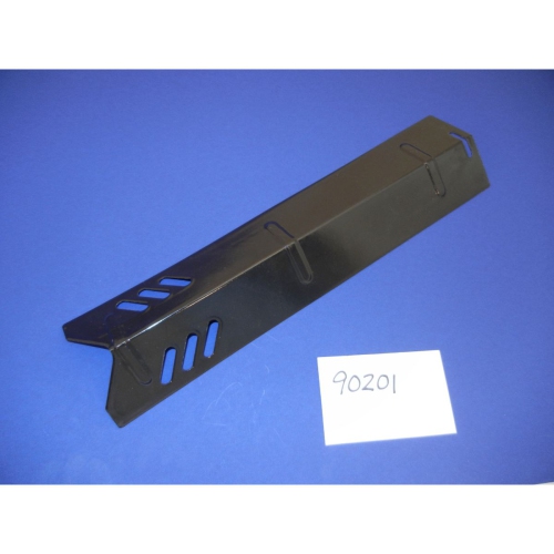 16" Black Solid Heat Plate for Backyard Grill and Grill Chef Gas Grills