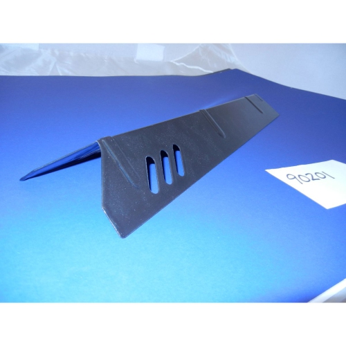 16" Black Solid Heat Plate for Backyard Grill and Grill Chef Gas Grills