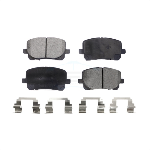 TEC  Front Ceramic Disc Brake Pads -923 for 2003-2008 Toyota Corolla Matrix Pontiac Vibe