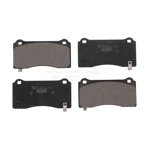 TEC  Front Ceramic Disc Brake Pads -2195 for 2017-2025 Tesla 3 Without Painted Calipers In Red