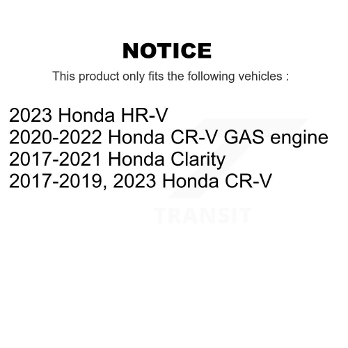 Front Ceramic Disc Brake Pads TEC-2036 For Honda CR-V HR-V Clarity