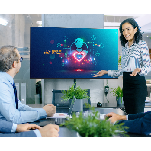 Sharp 50" 4K UHD Class Commercial TV Display - Black