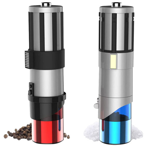 Kalorik Automatic Salt and Pepper Mill Set Stainless-Steel PPG 37241 - Best  Buy