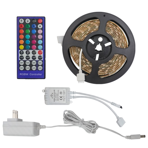 BAZZ 10ft. LED Dimmable RGB Multicolored+White Strip Light with Remote Control, U22035RGBW