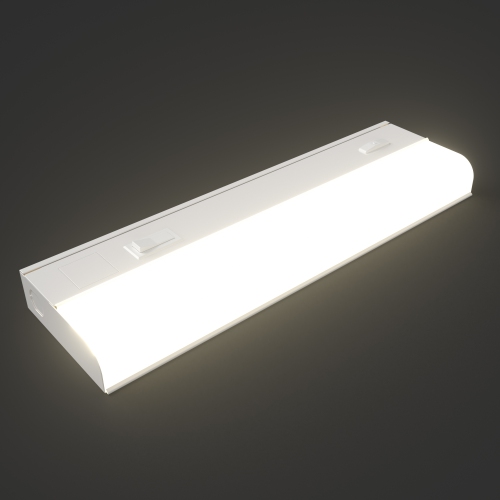 BAZZ 12" Direct Wire Adjustable White 3000K-4000K-5000K Dimmable Under Cabinet Light, U22DRT12W