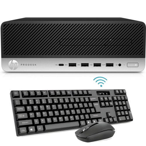 Refurbished - Professional Desktop PC HP ProDesk 600 G3 SFF Home/Office Computer (Intel Core i7 Processor| 512GB SSD| 16GB DDR4 RAM| Win 10 Pro|