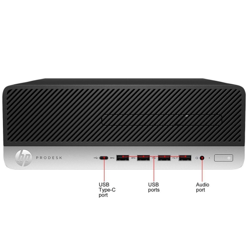 HP ProDesk 600 G3 Small Form Factor Desktop - Intel Core i7, 16GB Memory, 1TB SSD, Win 10 Pro by HP - Refurbished condition - Image 4