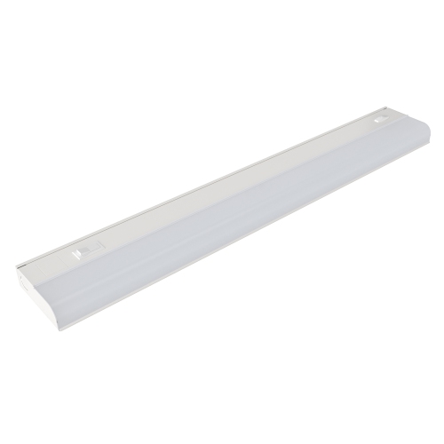 BAZZ 24" Direct Wire Adjustable White 3000K-4000K-5000K Dimmable Under Cabinet Light, U22DRT24W
